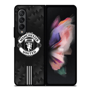 MANCHESTER UNITED BLACK Samsung Z Fold 3 Case