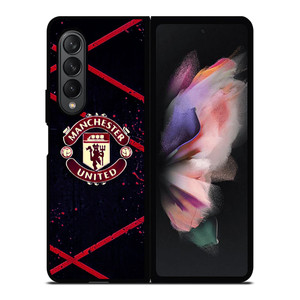 MANCHESTER UNITED LOGO 2 Samsung Z Fold 3 Case MANCHESTER UNITED LOGO 2 Samsung Z Fold 3 Case