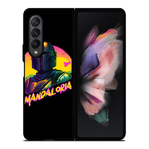 MANDALORIAN STARWARS MOVIE Samsung Z Fold 3 Case MANDALORIAN STARWARS MOVIE Samsung Z Fold 3 Case