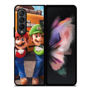 MARIO AND LUIGI SUPER MARIO BROS Samsung Z Fold 3 Case MARIO AND LUIGI SUPER MARIO BROS Samsung Z Fold 3 Case