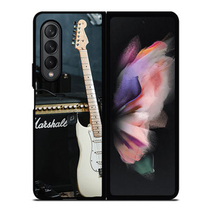 MARSHALL WITH GUITAR Samsung Z Fold 3 Case MARSHALL WITH GUITAR Samsung Z Fold 3 Case