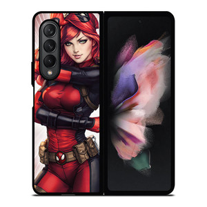 MARY JANE SPIDERMAN Samsung Z Fold 3 Case MARY JANE SPIDERMAN Samsung Z Fold 3 Case