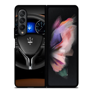 MASERATI STEERING WHEEL Samsung Z Fold 3 Case MASERATI STEERING WHEEL Samsung Z Fold 3 Case