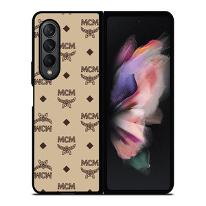 MCM WORLDWIDE PATTERN Samsung Z Fold 3 Case
