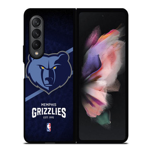 MEMPHIS GRIZZLIES NBA Samsung Z Fold 3 Case MEMPHIS GRIZZLIES NBA Samsung Z Fold 3 Case
