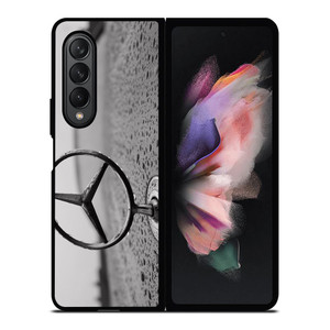 MERCEDES BENZ LOGO Samsung Z Fold 3 Case MERCEDES BENZ LOGO Samsung Z Fold 3 Case