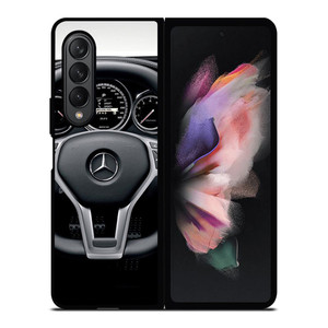 MERCEDES BENZ STEERING WHEEL Samsung Z Fold 3 Case MERCEDES BENZ STEERING WHEEL Samsung Z Fold 3 Case