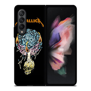METALLICA BAND ROCK Samsung Z Fold 3 Case METALLICA BAND ROCK Samsung Z Fold 3 Case