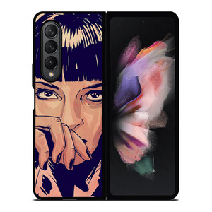 MIA WALLACE PULP FICTION 3 Samsung Z Fold 3 Case MIA WALLACE PULP FICTION 3 Samsung Z Fold 3 Case
