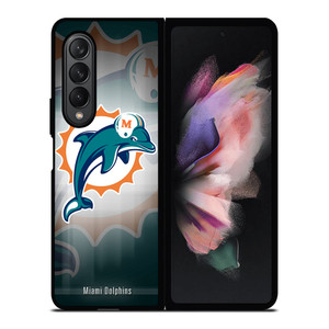 MIAMI DOLPHINS Samsung Z Fold 3 Case MIAMI DOLPHINS Samsung Z Fold 3 Case