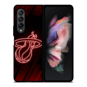 MIAMI HEAT ICON Samsung Z Fold 3 Case MIAMI HEAT ICON Samsung Z Fold 3 Case