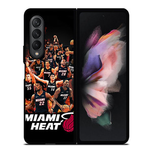 MIAMI HEAT TEAM Samsung Z Fold 3 Case MIAMI HEAT TEAM Samsung Z Fold 3 Case