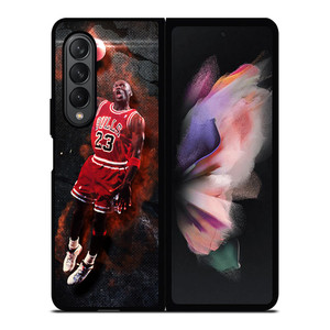 MICHAEL JORDAN CHICAGO BULLS 2 Samsung Z Fold 3 Case