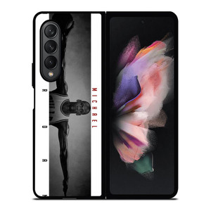 MICHAEL JORDAN CHICAGO BULLS 3 Samsung Z Fold 3 Case