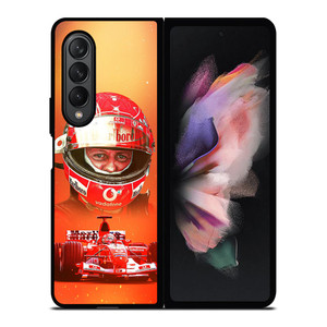 MICHAEL SCHUMACHER FORMULA ONE Samsung Z Fold 3 Case MICHAEL SCHUMACHER FORMULA ONE Samsung Z Fold 3 Case