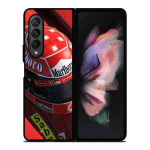 MICHAEL SCHUMACHER HELMET 3 Samsung Z Fold 3 Case MICHAEL SCHUMACHER HELMET 3 Samsung Z Fold 3 Case