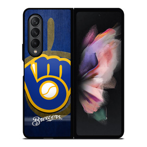 MILWAUKEE BREWERS LOGO Samsung Z Fold 3 Case MILWAUKEE BREWERS LOGO Samsung Z Fold 3 Case