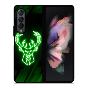MILWAUKEE BUCKS ICON 4 Samsung Z Fold 3 Case MILWAUKEE BUCKS ICON 4 Samsung Z Fold 3 Case