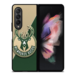 MILWAUKEE BUCKS LOGO Samsung Z Fold 3 Case MILWAUKEE BUCKS LOGO Samsung Z Fold 3 Case