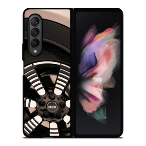 MINI COOPER WHEEL Samsung Z Fold 3 Case MINI COOPER WHEEL Samsung Z Fold 3 Case