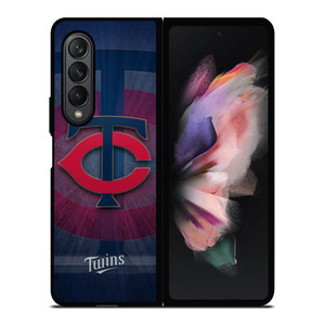 MINNESOTA TWINS LOGO 4 Samsung Z Fold 3 Case MINNESOTA TWINS LOGO 4 Samsung Z Fold 3 Case