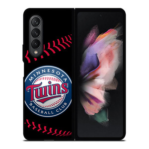 MINNESOTA TWINS LOGO Samsung Z Fold 3 Case MINNESOTA TWINS LOGO Samsung Z Fold 3 Case
