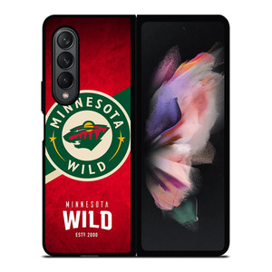 MINNESOTA WILD LOGO 2 Samsung Z Fold 3 Case
