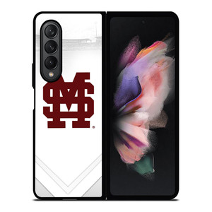 MISSISSIPPI STATE BULLDOGS LOGO Samsung Z Fold 3 Case