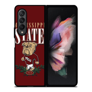 MISSISSIPPI STATE BULLDOGS SYMBOL Samsung Z Fold 3 Case