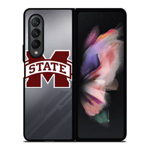 MISSISSIPPI STATE UNIVERSITY LOGO Samsung Z Fold 3 Case