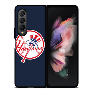 MLB NEW YORK YANKEES LOGO Samsung Z Fold 3 Case MLB NEW YORK YANKEES LOGO Samsung Z Fold 3 Case