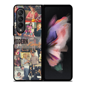 MODERN FAMILY MOVIES SERIES COLLAGE Samsung Z Fold 3 Case MODERN FAMILY MOVIES SERIES COLLAGE Samsung Z Fold 3 Case