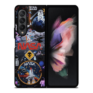 NASA LOGO 4 Samsung Z Fold 3 Case NASA LOGO 4 Samsung Z Fold 3 Case