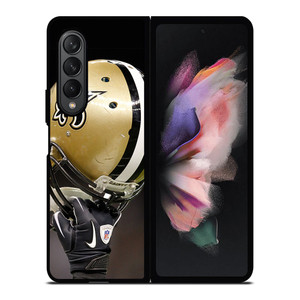 NEW ORLEANS SAINTS HELMET Samsung Z Fold 3 Case NEW ORLEANS SAINTS HELMET Samsung Z Fold 3 Case