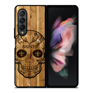 NEW ORLEANS SAINTS SKULL 3 Samsung Z Fold 3 Case NEW ORLEANS SAINTS SKULL 3 Samsung Z Fold 3 Case