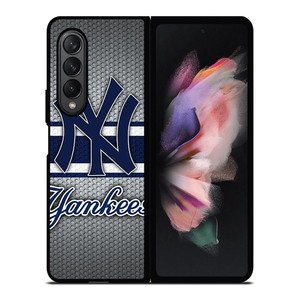 NEW YORK YANKEES LOGO MLB 3 Samsung Z Fold 3 Case NEW YORK YANKEES LOGO MLB 3 Samsung Z Fold 3 Case