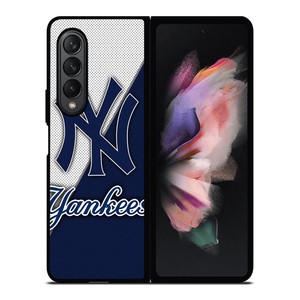 NEW YORK YANKEES LOGO MLB Samsung Z Fold 3 Case NEW YORK YANKEES LOGO MLB Samsung Z Fold 3 Case