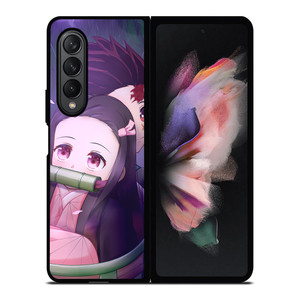 NEZUKO TANJIRO DEMON SLAYER Samsung Z Fold 3 Case NEZUKO TANJIRO DEMON SLAYER Samsung Z Fold 3 Case