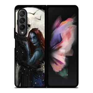 NIGHTMARE BEFORE CHRISTMAS JACK AND SALLY 4 Samsung Z Fold 3 Case NIGHTMARE BEFORE CHRISTMAS JACK AND SALLY 4 Samsung Z Fold 3 Case