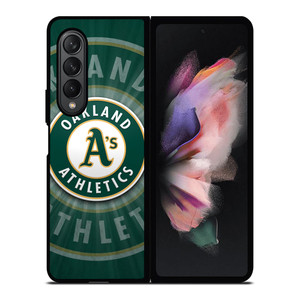 OAKLAND ATHLETICS LOGO Samsung Z Fold 3 Case OAKLAND ATHLETICS LOGO Samsung Z Fold 3 Case