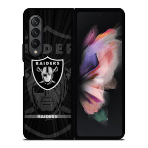 OAKLAND RAIDERS LOGO 2 Samsung Z Fold 3 Case OAKLAND RAIDERS LOGO 2 Samsung Z Fold 3 Case
