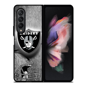 OAKLAND RAIDERS LOGO Samsung Z Fold 3 Case OAKLAND RAIDERS LOGO Samsung Z Fold 3 Case
