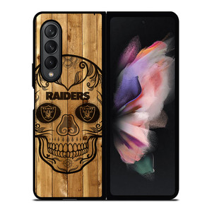OAKLAND RAIDERS SKULL 3 Samsung Z Fold 3 Case OAKLAND RAIDERS SKULL 3 Samsung Z Fold 3 Case