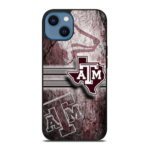 TEXAS A&M AGGIE LOGO iPhone 14 Case TEXAS A&M AGGIE LOGO iPhone 14 Case