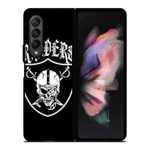 OAKLAND RAIDERS SKULL Samsung Z Fold 3 Case OAKLAND RAIDERS SKULL Samsung Z Fold 3 Case