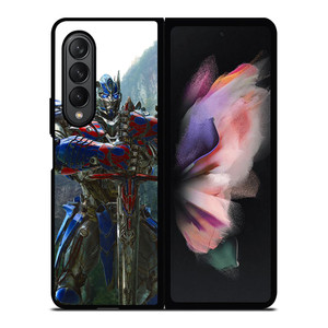 OPTIMUS PRIME WITH SWORD Samsung Z Fold 3 Case OPTIMUS PRIME WITH SWORD Samsung Z Fold 3 Case