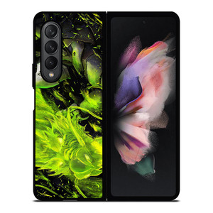 OVERWATCH GENJI AND DRAGON 2 Samsung Z Fold 3 Case OVERWATCH GENJI AND DRAGON 2 Samsung Z Fold 3 Case