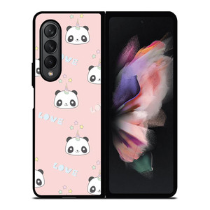 PANDACORN PATTERN Samsung Z Fold 3 Case PANDACORN PATTERN Samsung Z Fold 3 Case