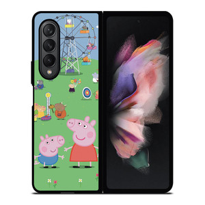 PEPPA PIG PLAYGROUND Samsung Z Fold 3 Case PEPPA PIG PLAYGROUND Samsung Z Fold 3 Case
