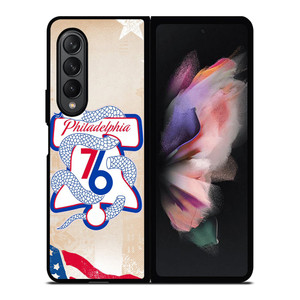 PHILADELPHIA 76ERS LOGO 3 Samsung Z Fold 3 Case